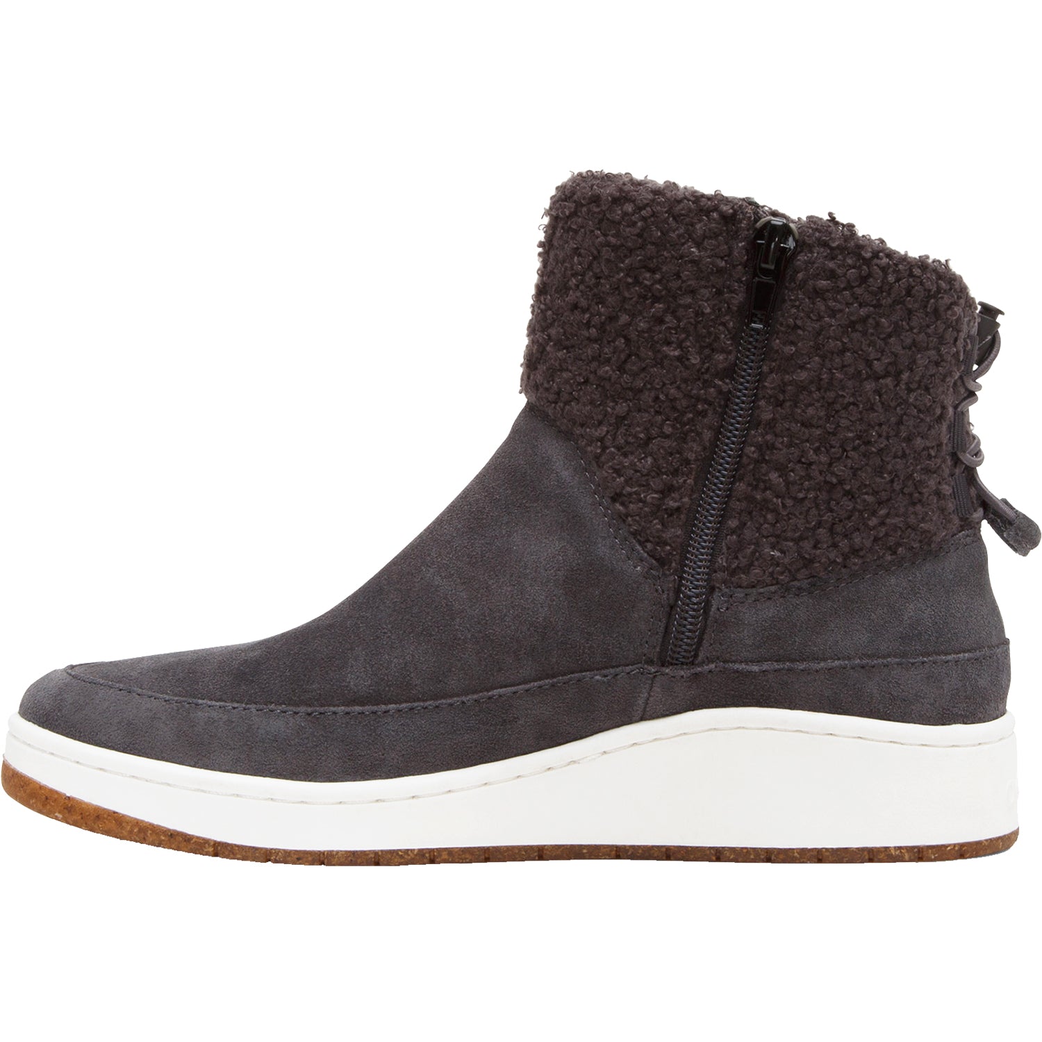 Women's Aetrex Winnie Charcoal Suede