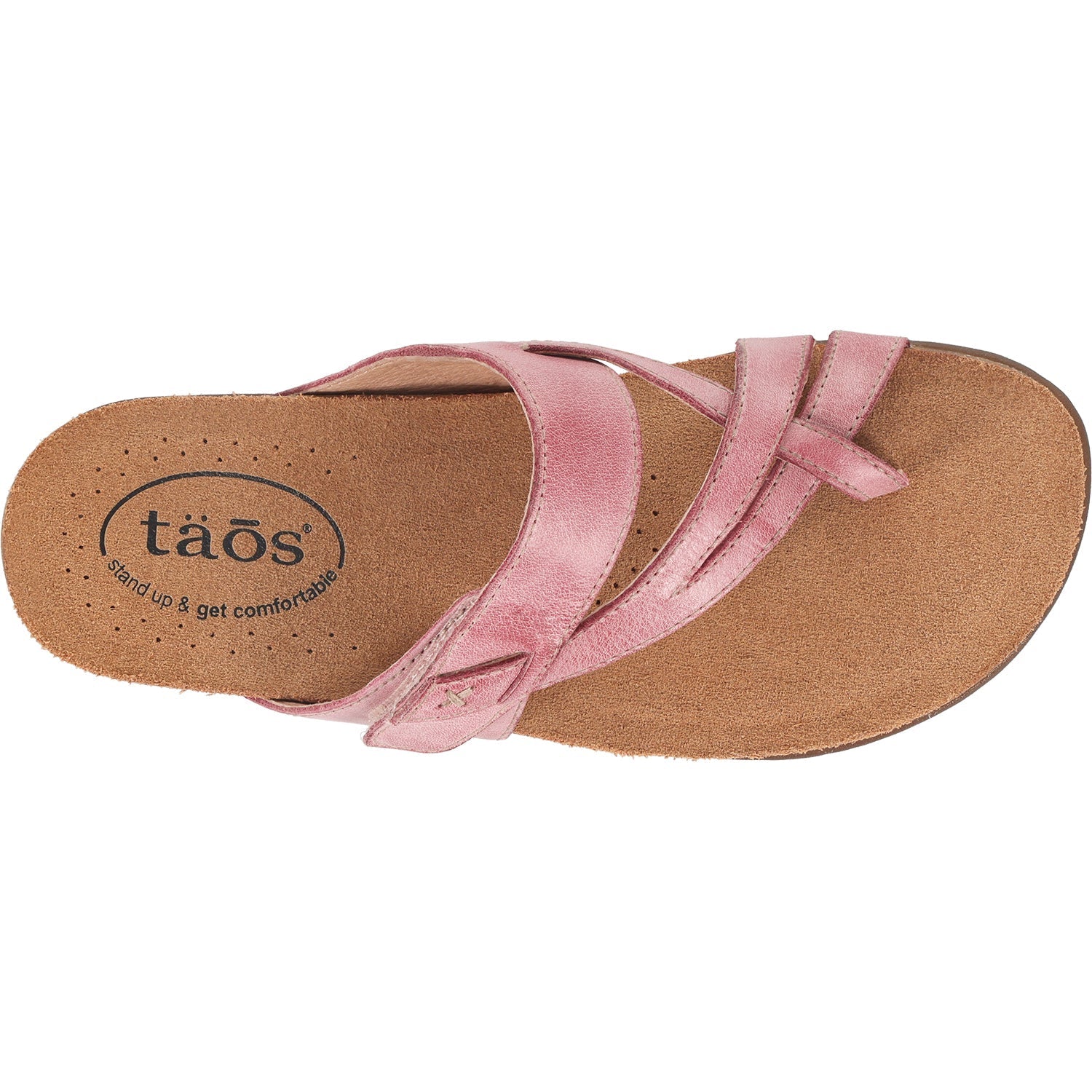 Women's Taos Perfect Rustic Pink Leather