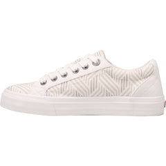 Women's Taos Plim Soul Geo Print White Multi Canvas