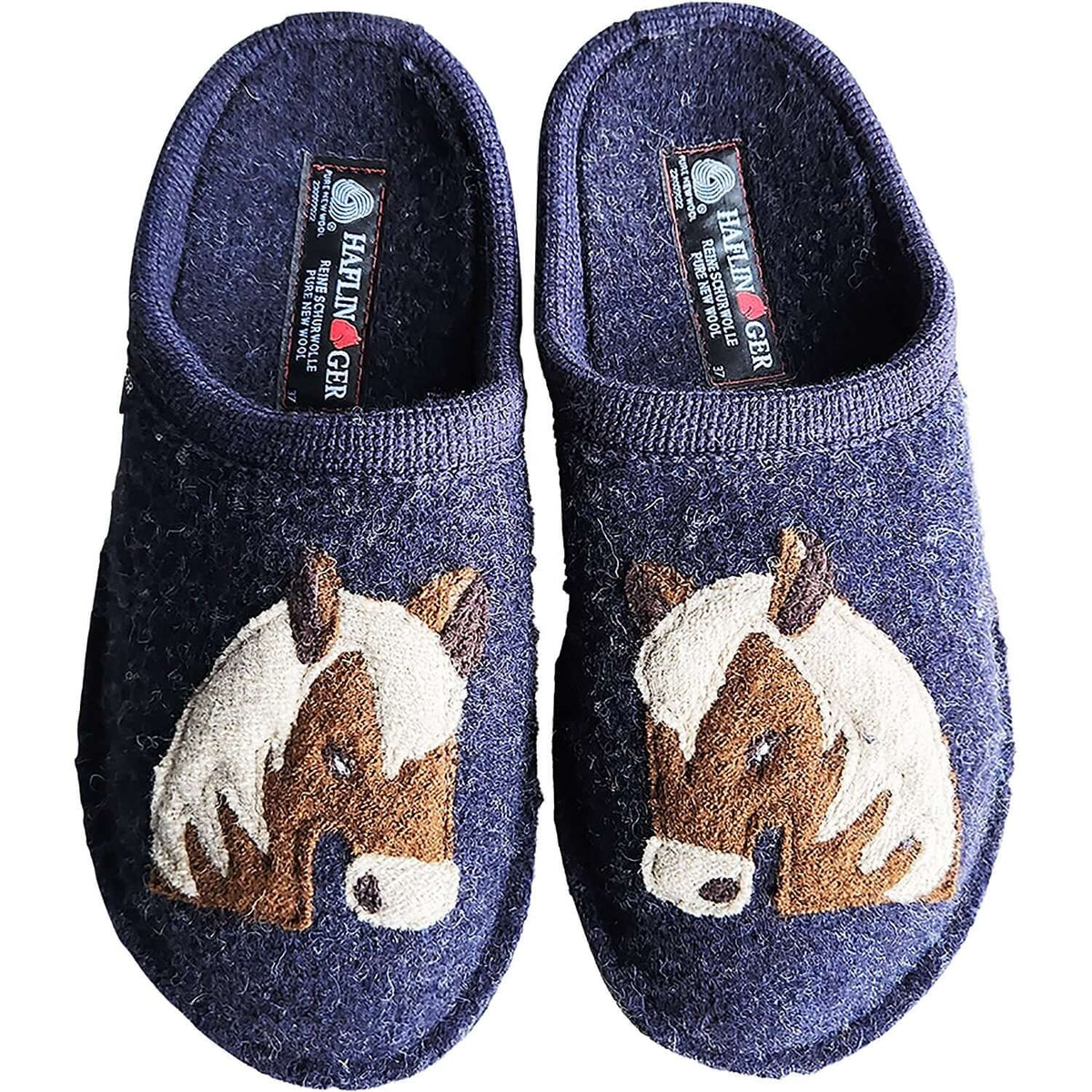 Women's Haflinger Poni Captains Blue Wool