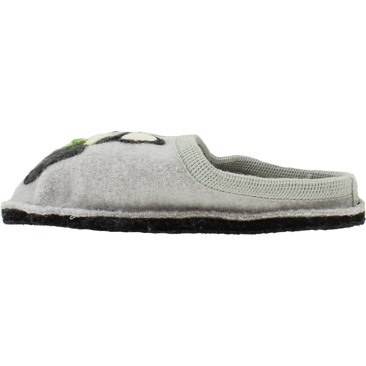 Women's Haflinger Puppy Light Grey Wool