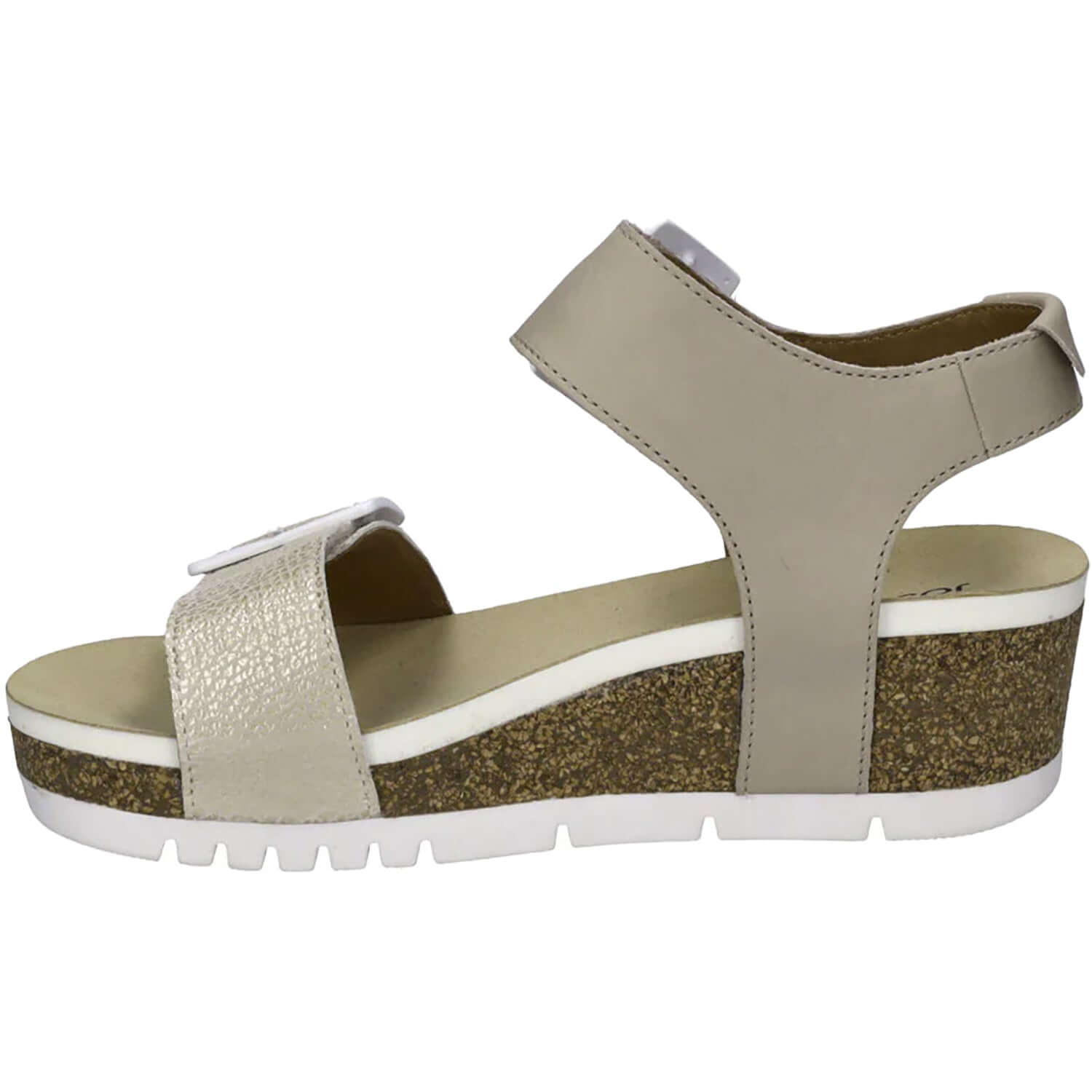 Women's Josef Seibel Quinn 02 Creme Kombi Leather