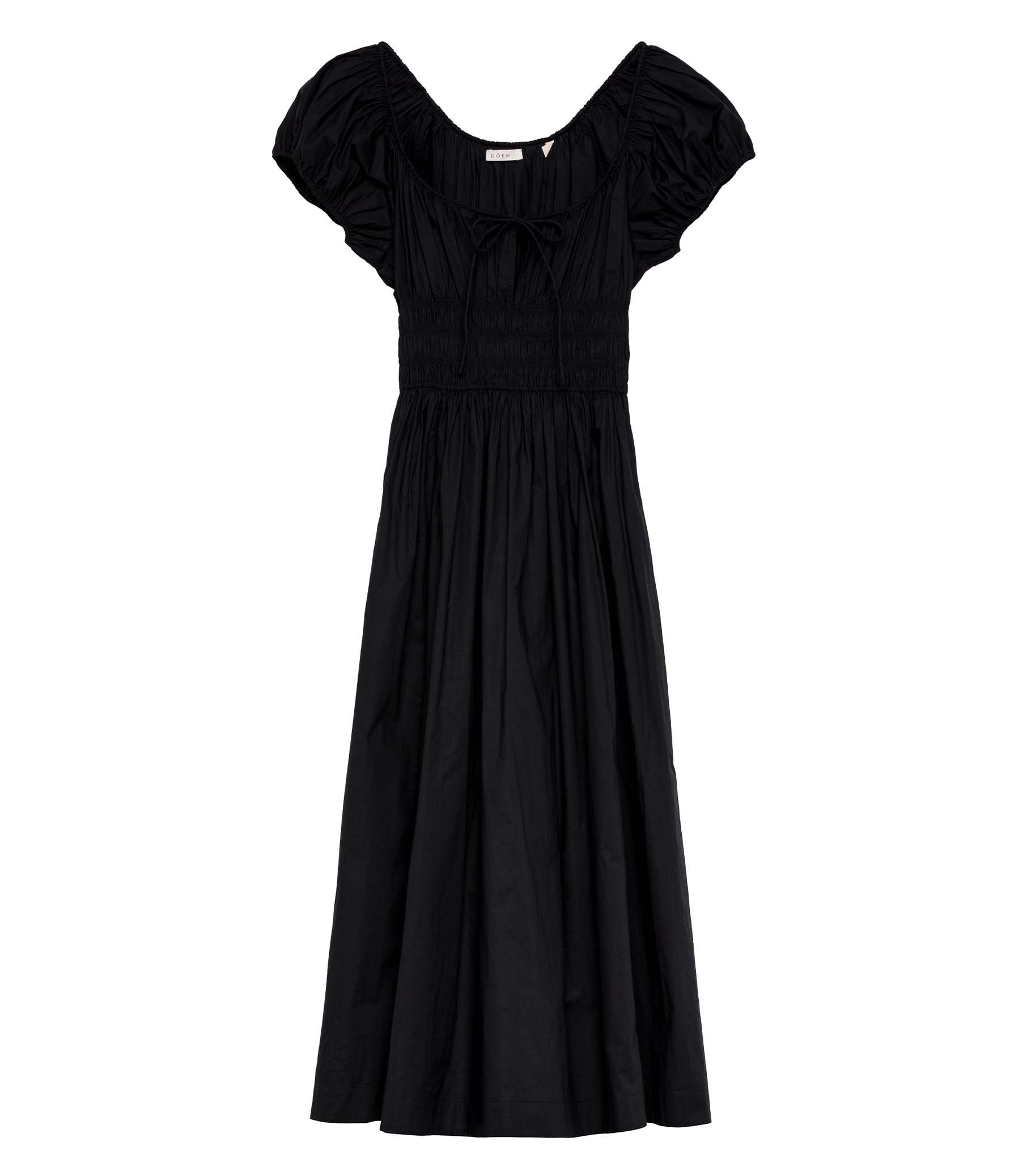 QUINN DRESS -- BLACK | CORE