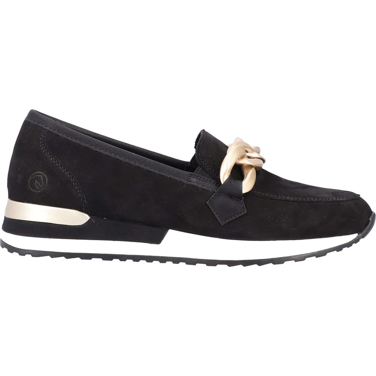 Women's R2544-02 Elmira 44 Black Suede