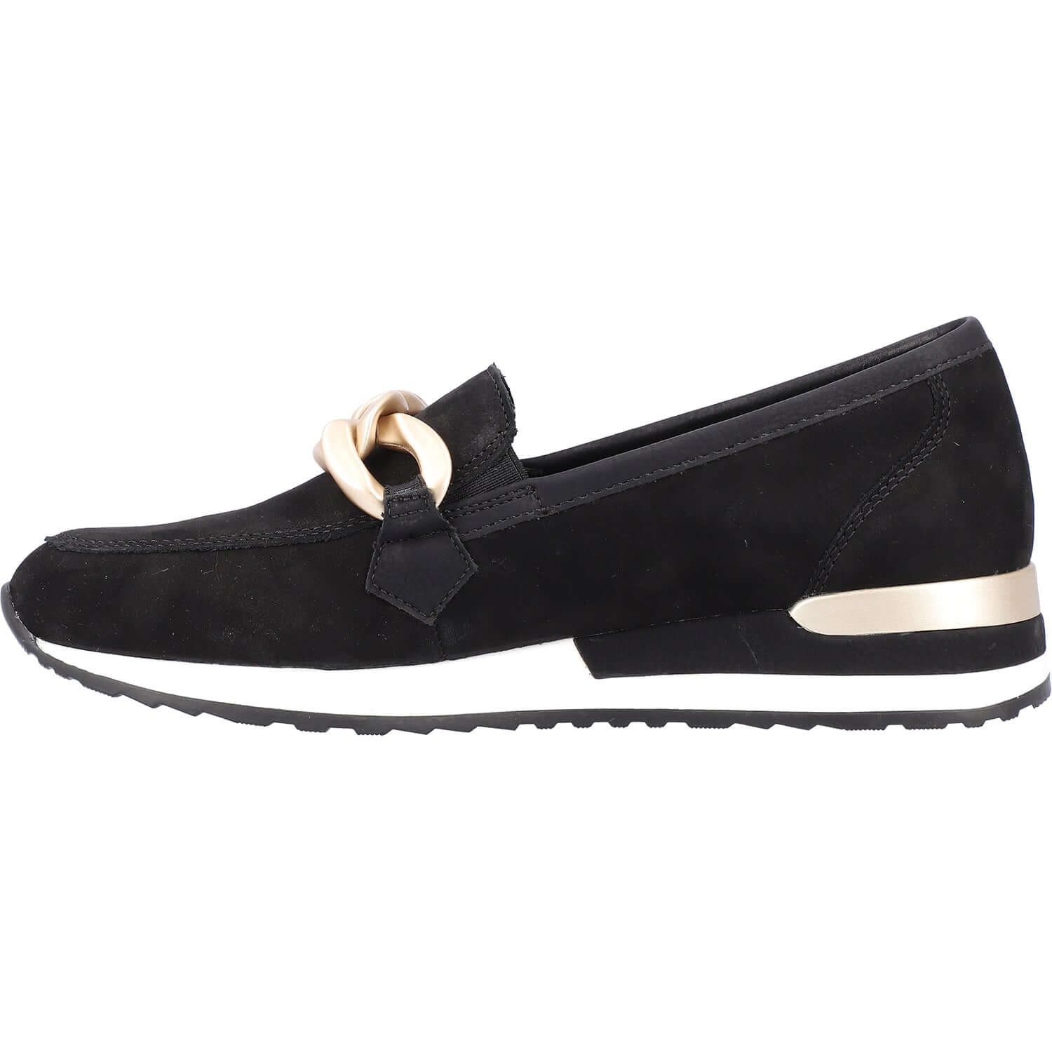 Women's R2544-02 Elmira 44 Black Suede