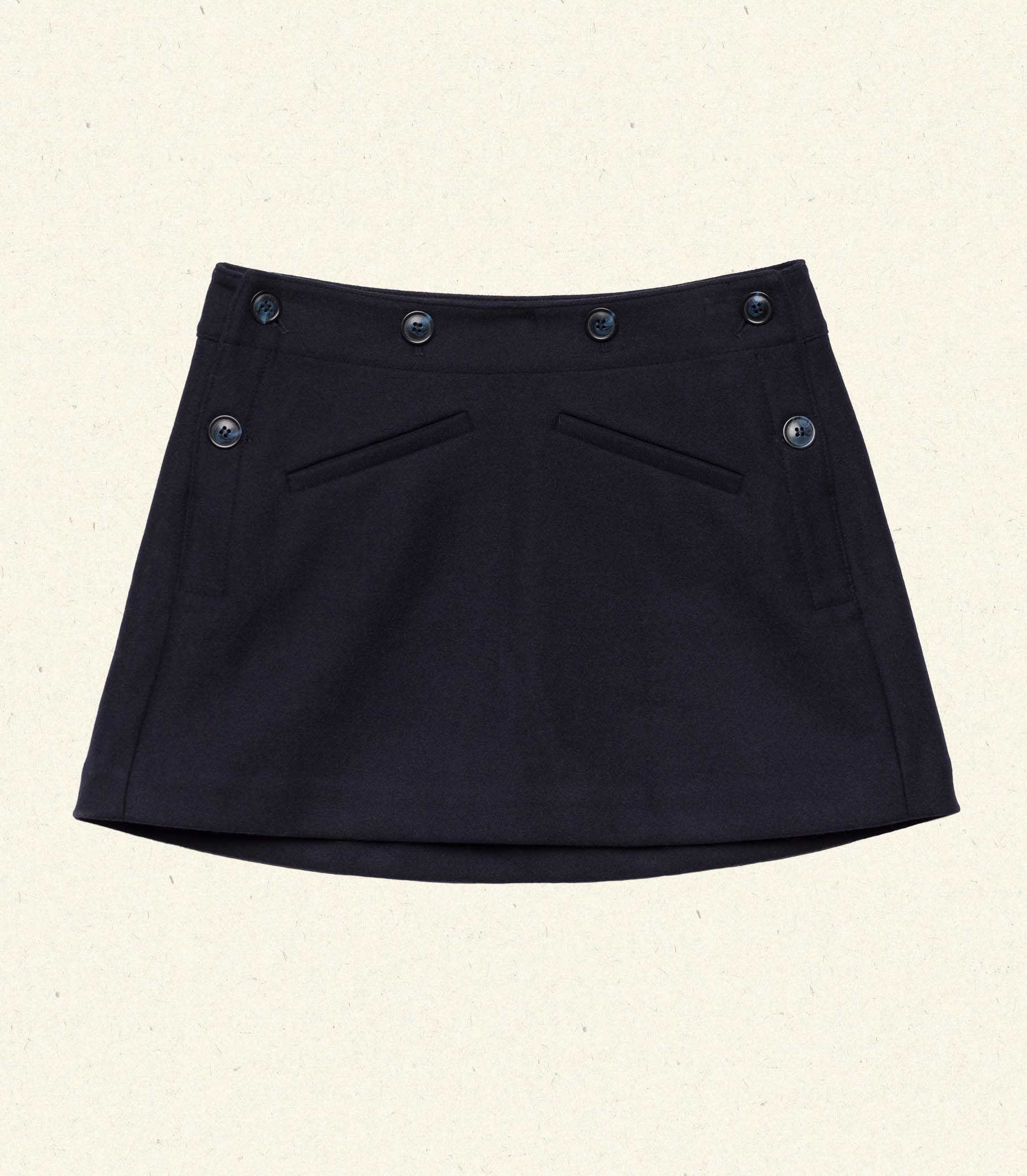 RAINA SKIRT -- DEEP NAVY | FALL 24