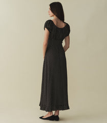 RAMONA DRESS -- NOIR DOT | SPRING 24