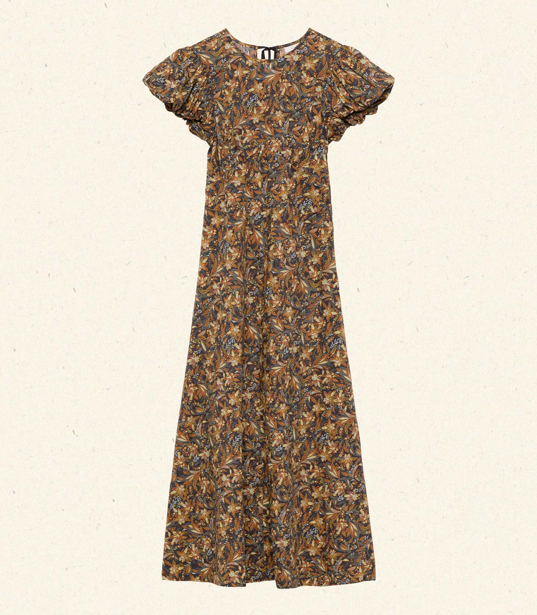 RHODIA DRESS -- NOIR NARCISSUS FLORAL | FALL 24