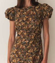 RHODIA DRESS -- NOIR NARCISSUS FLORAL | FALL 24