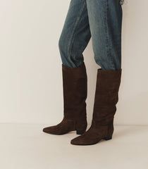 RIVIERA BOOT -- DARK CHOCOLATE SUEDE | FALL 24