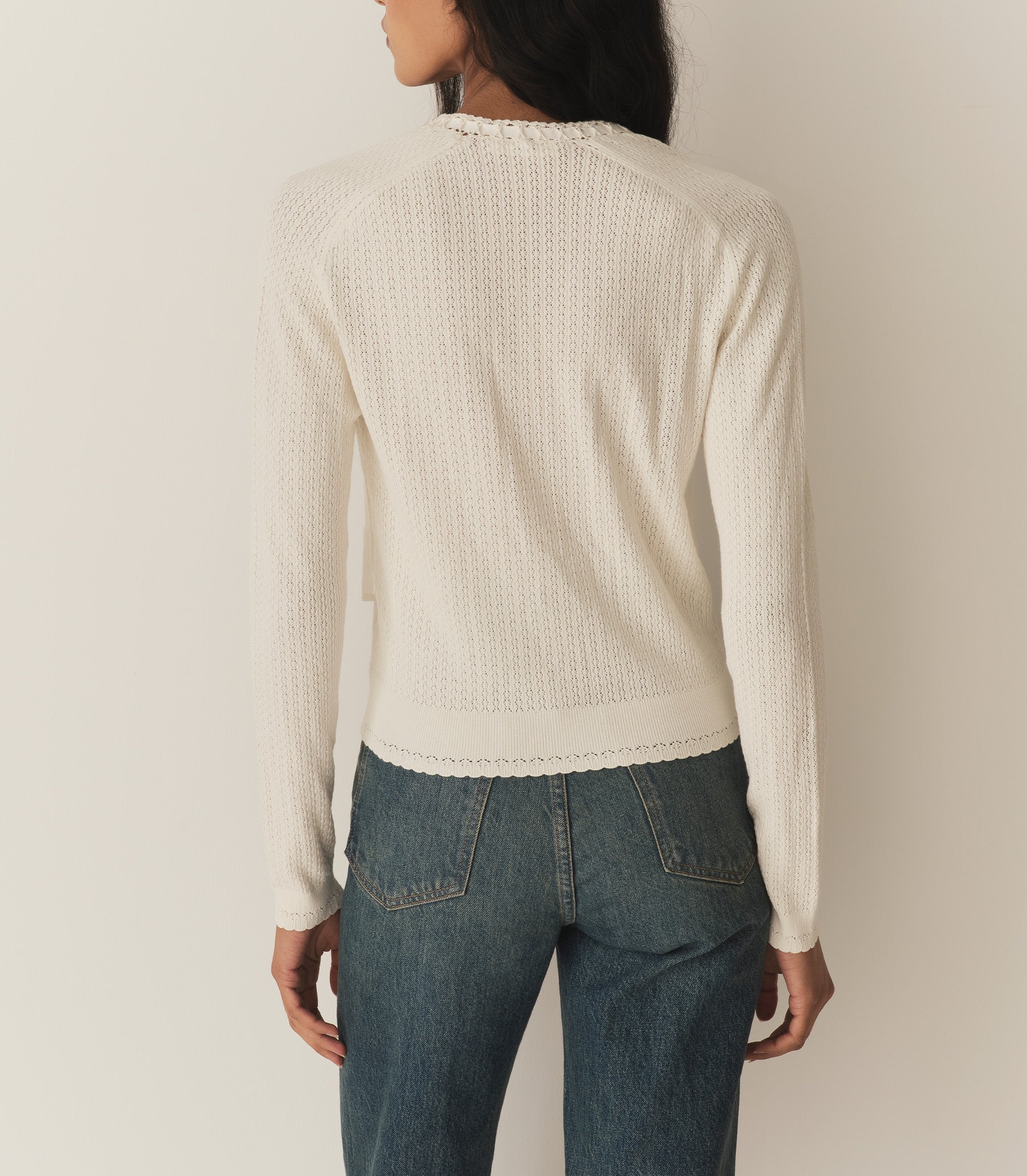 ROSALINE CARDIGAN -- IVORY | FALL 24