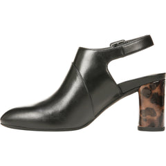 Women's Vionic Roseville Black Leather/Leopard