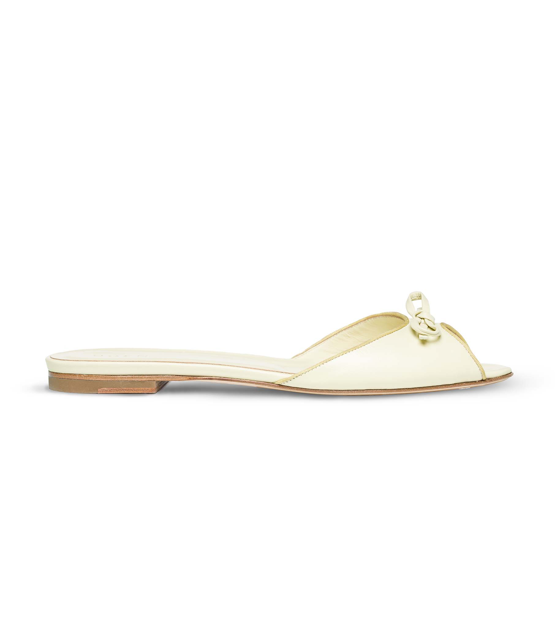 RAPALLO SLIDE -- LEMON CHIFFON NAPPA | SPRING 24