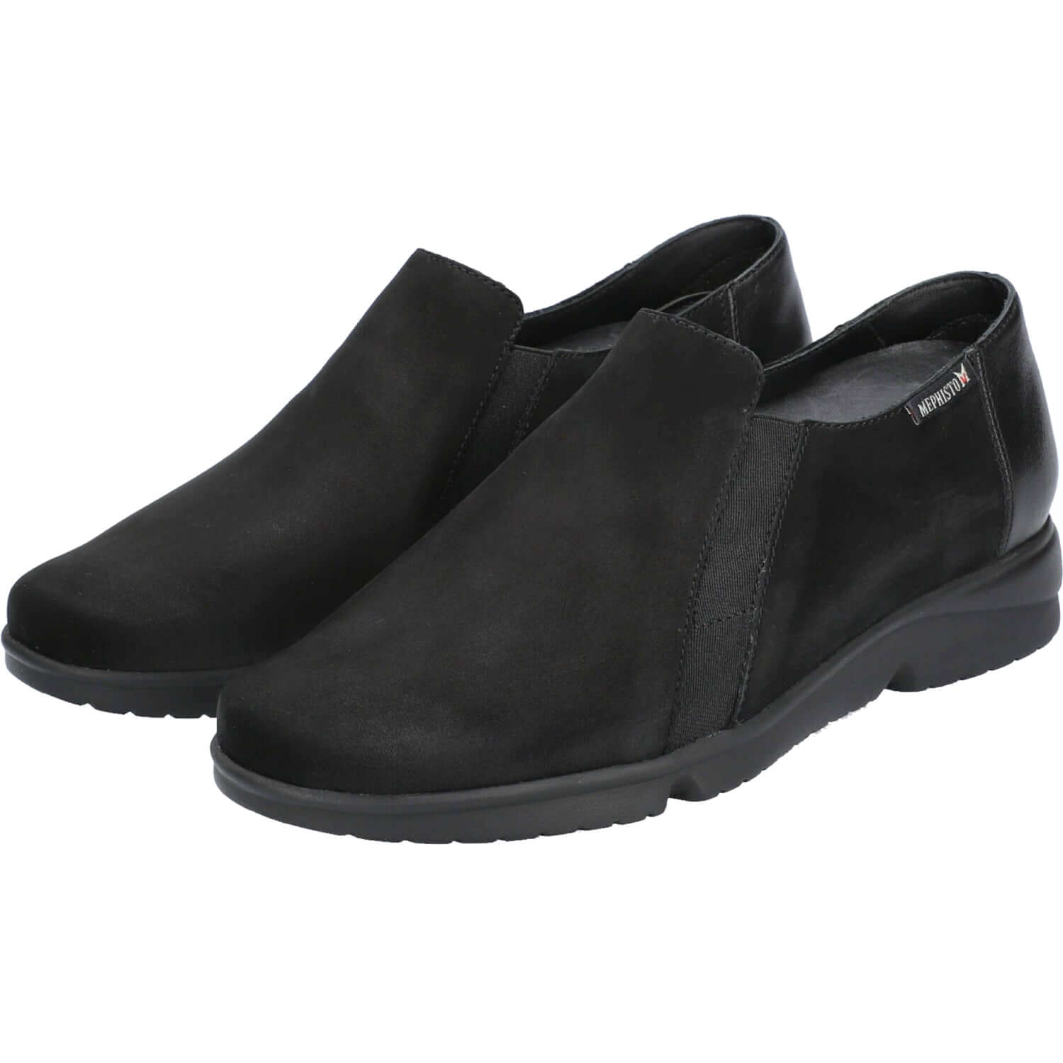 Women's Mephisto Romea Black Nubuck