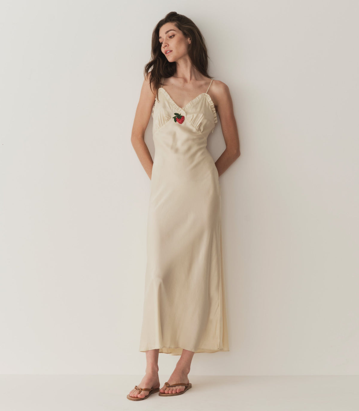 SANDIA DRESS -- MOTHER OF PEARL | SUMMER 24