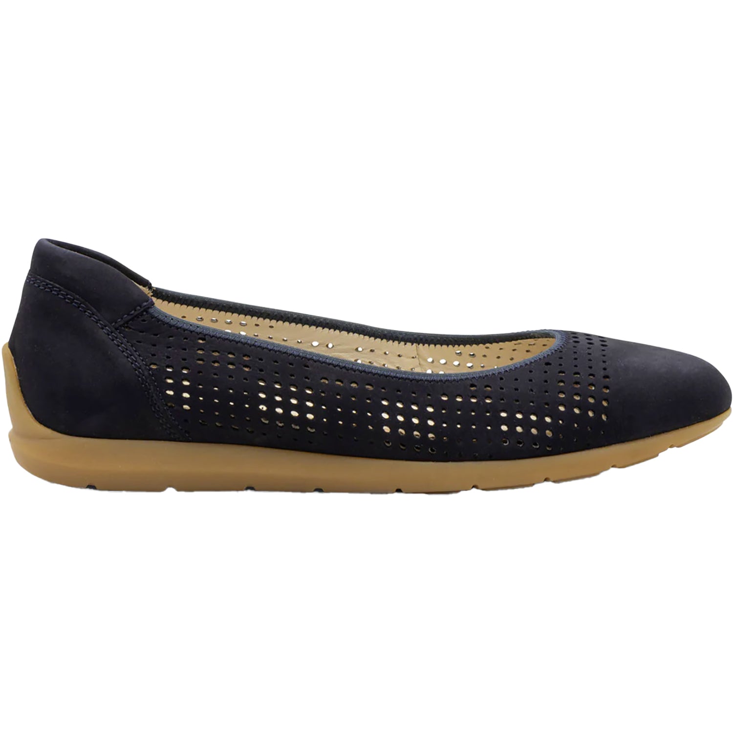 Women's Ara Sarah Navy Nubuck Leather