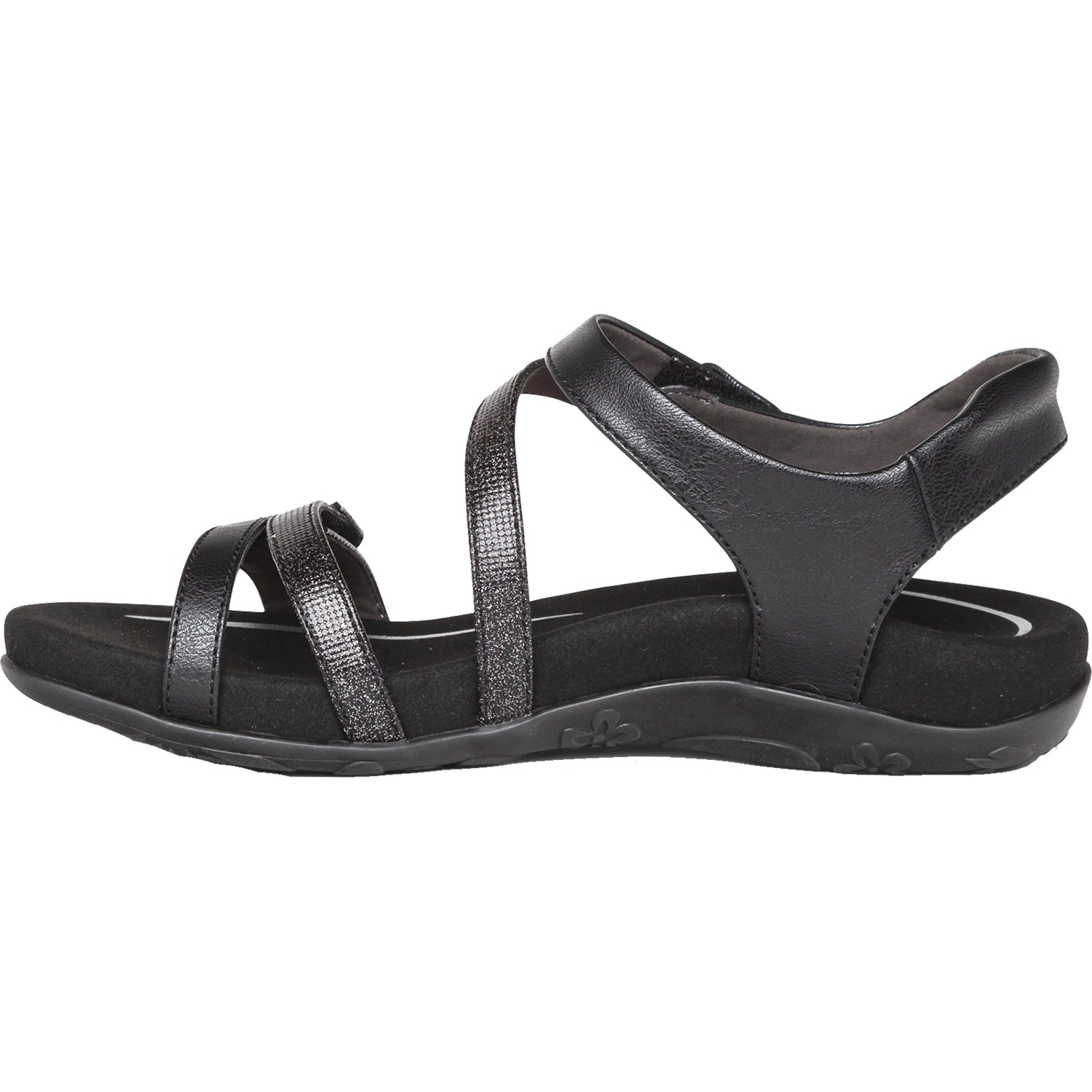 Women's Aetrex Jess Black Synthetic