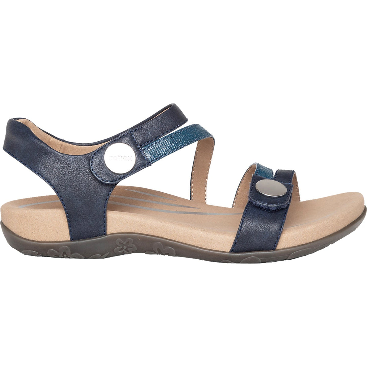 Women's Aetrex Jess Navy Synthetic