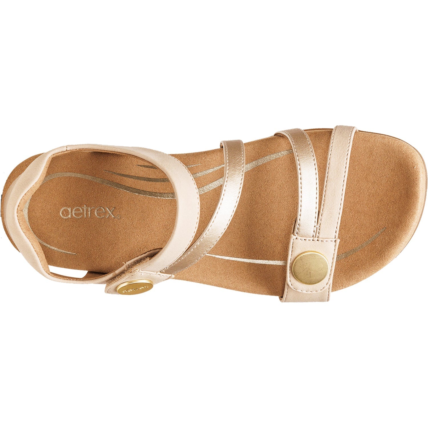 Women's Aetrex Jess Tan Synthetic