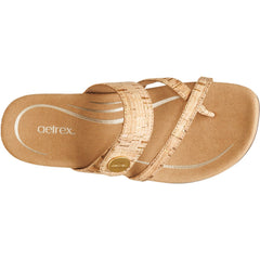 Women's Aetrex Izzy Cork Synthetic