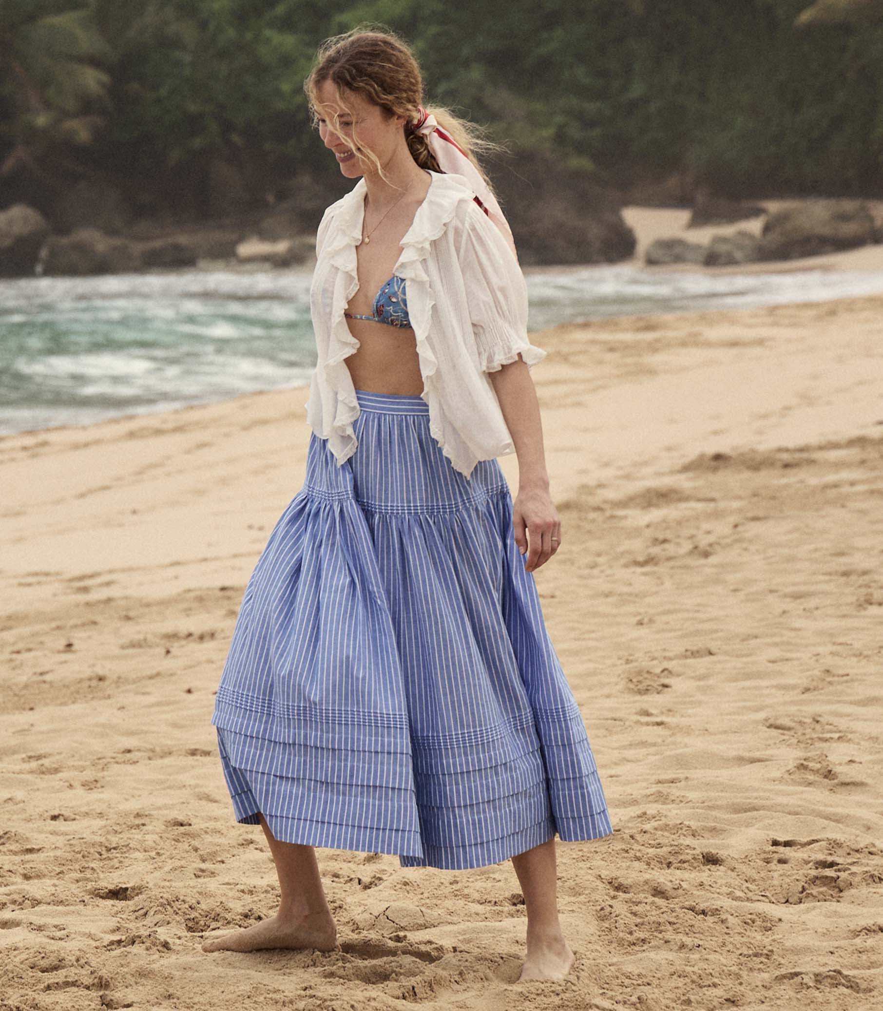 SEBASTIANE SKIRT -- DEAUVILLE STRIPE | SUMMER 24