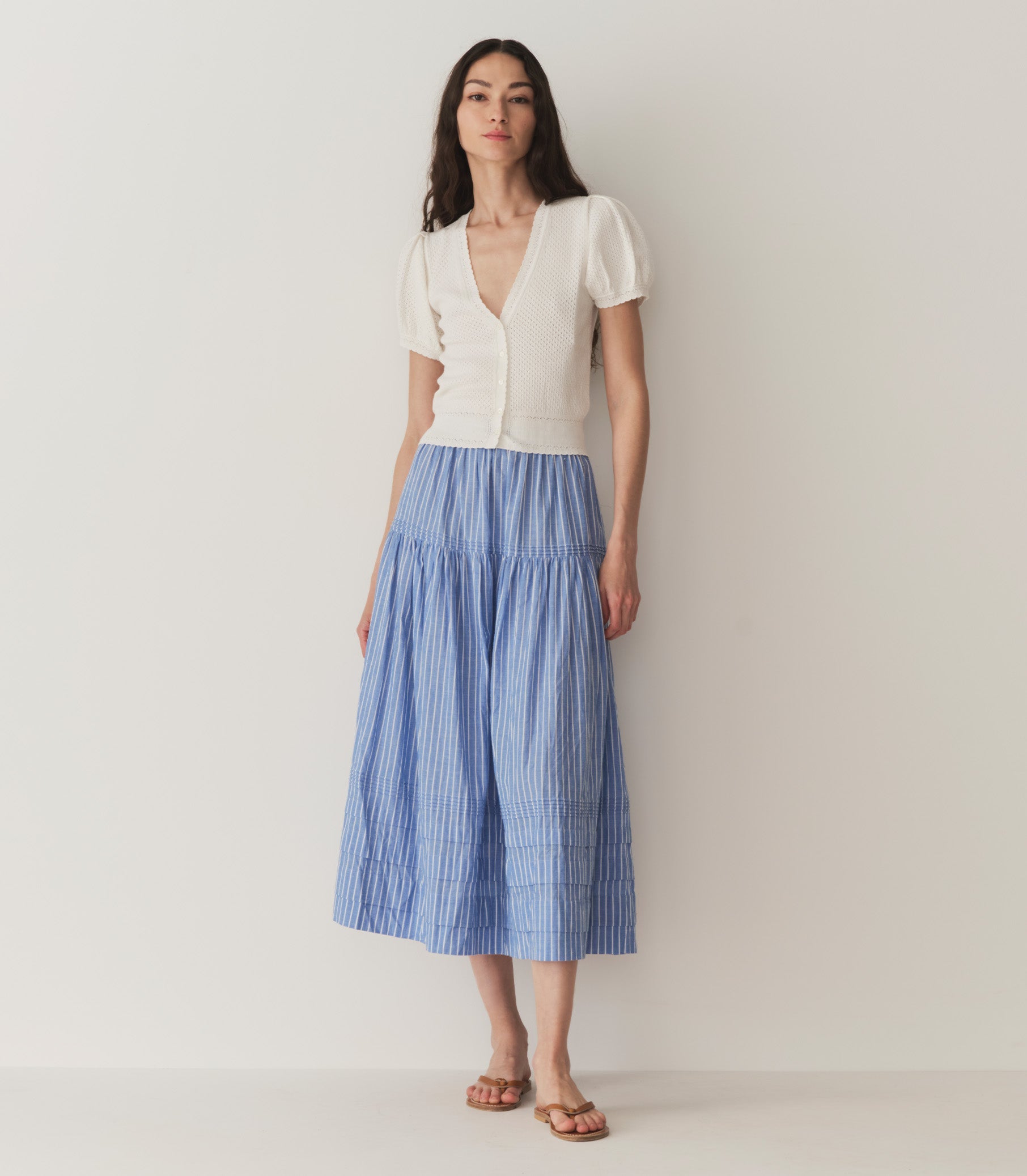 SEBASTIANE SKIRT -- DEAUVILLE STRIPE | SUMMER 24