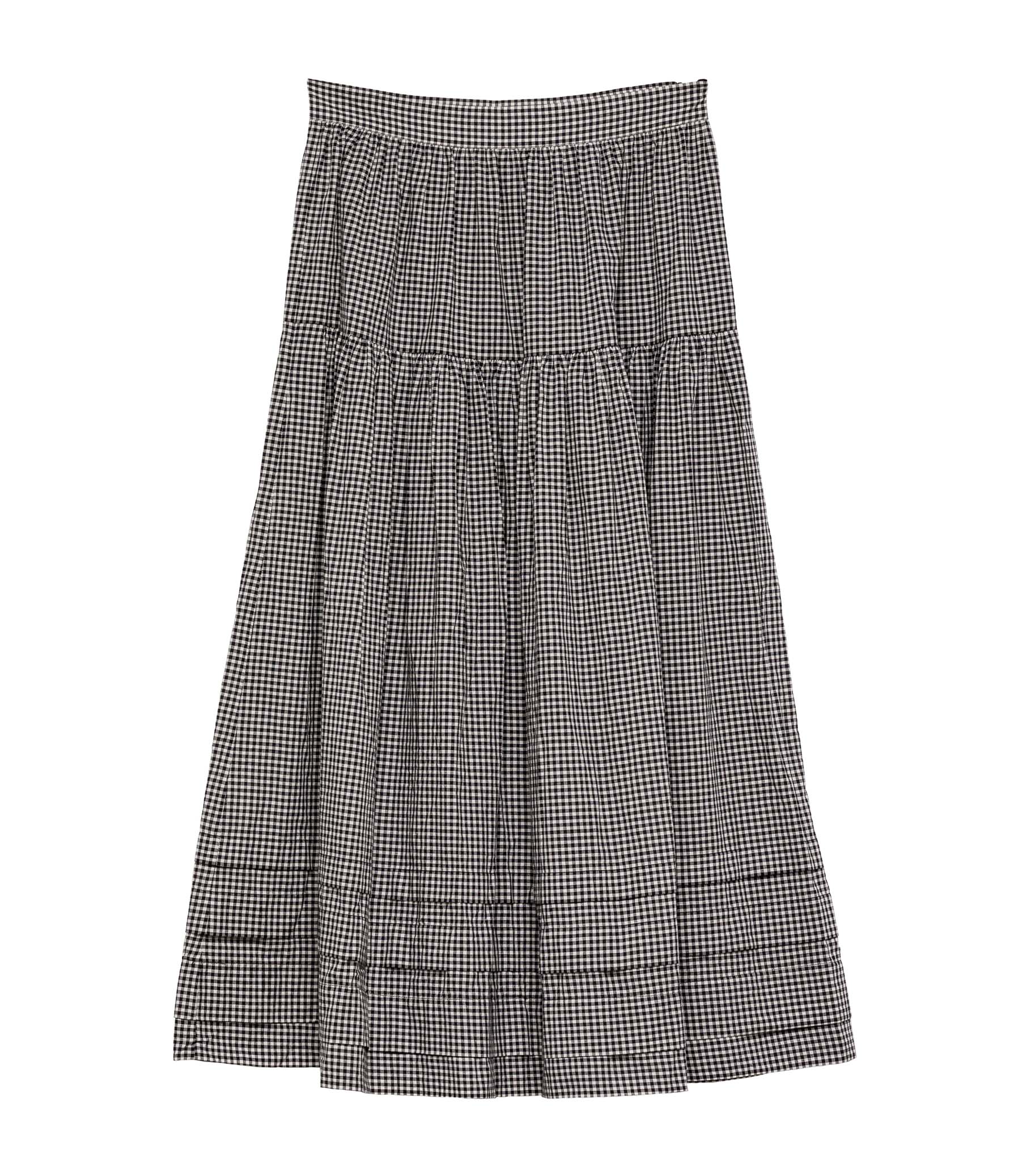 SEBASTIANE SKIRT -- LA MADDALENA GINGHAM | SUMMER 24