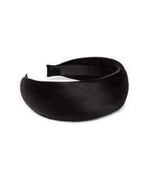 SESTRI HEADBAND -- BLACK SATIN | FALL 24