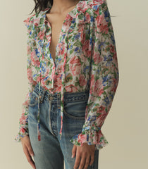 SOLANGE TOP -- TULIP GROVE | SPRING 24