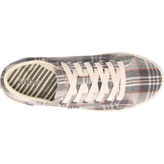 Women's Taos Star Grey Plaid Canvas