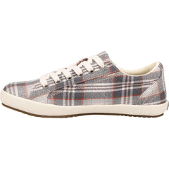 Women's Taos Star Grey Plaid Canvas