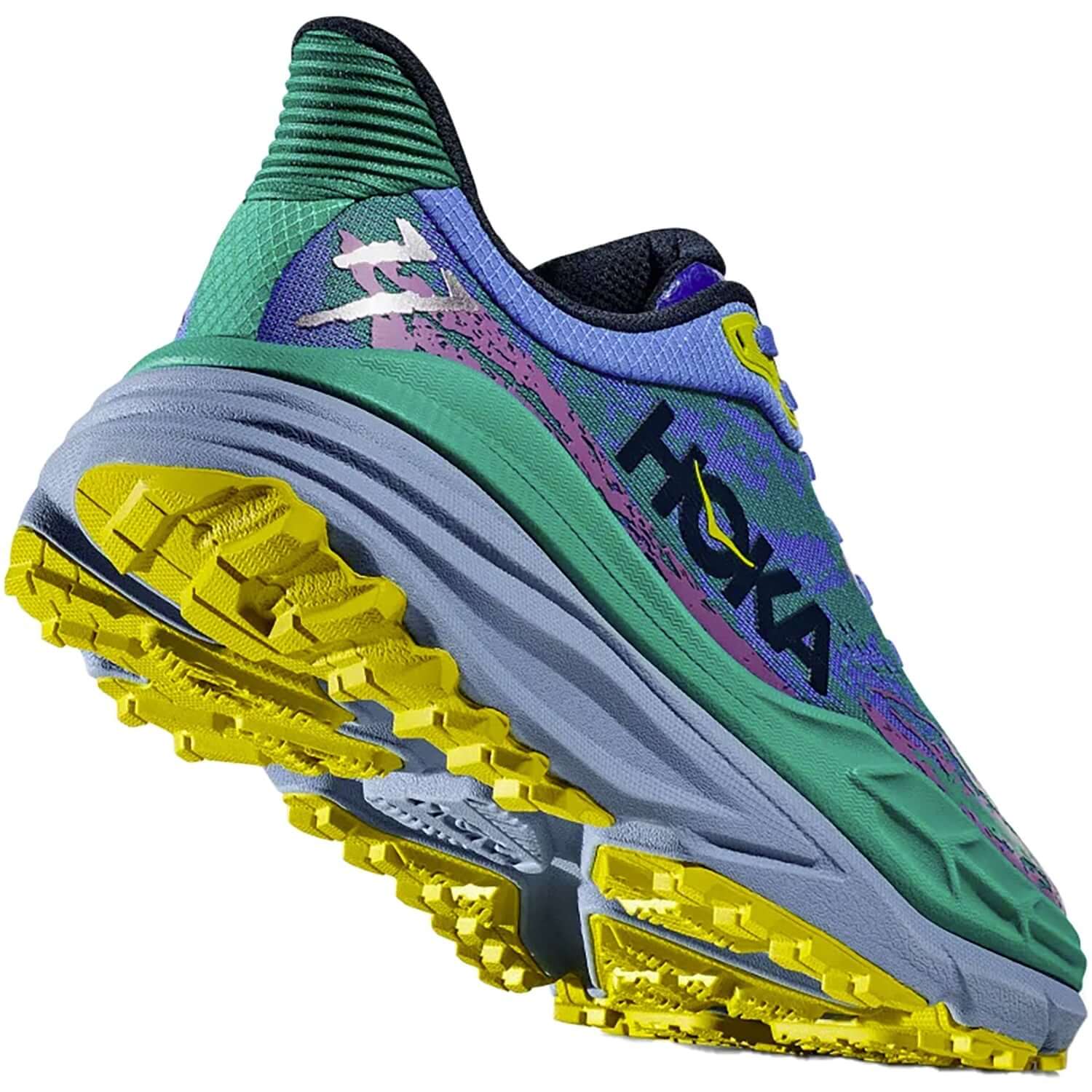 Women's Hoka Stinson 7 Virtual Blue/Tech Green Mesh