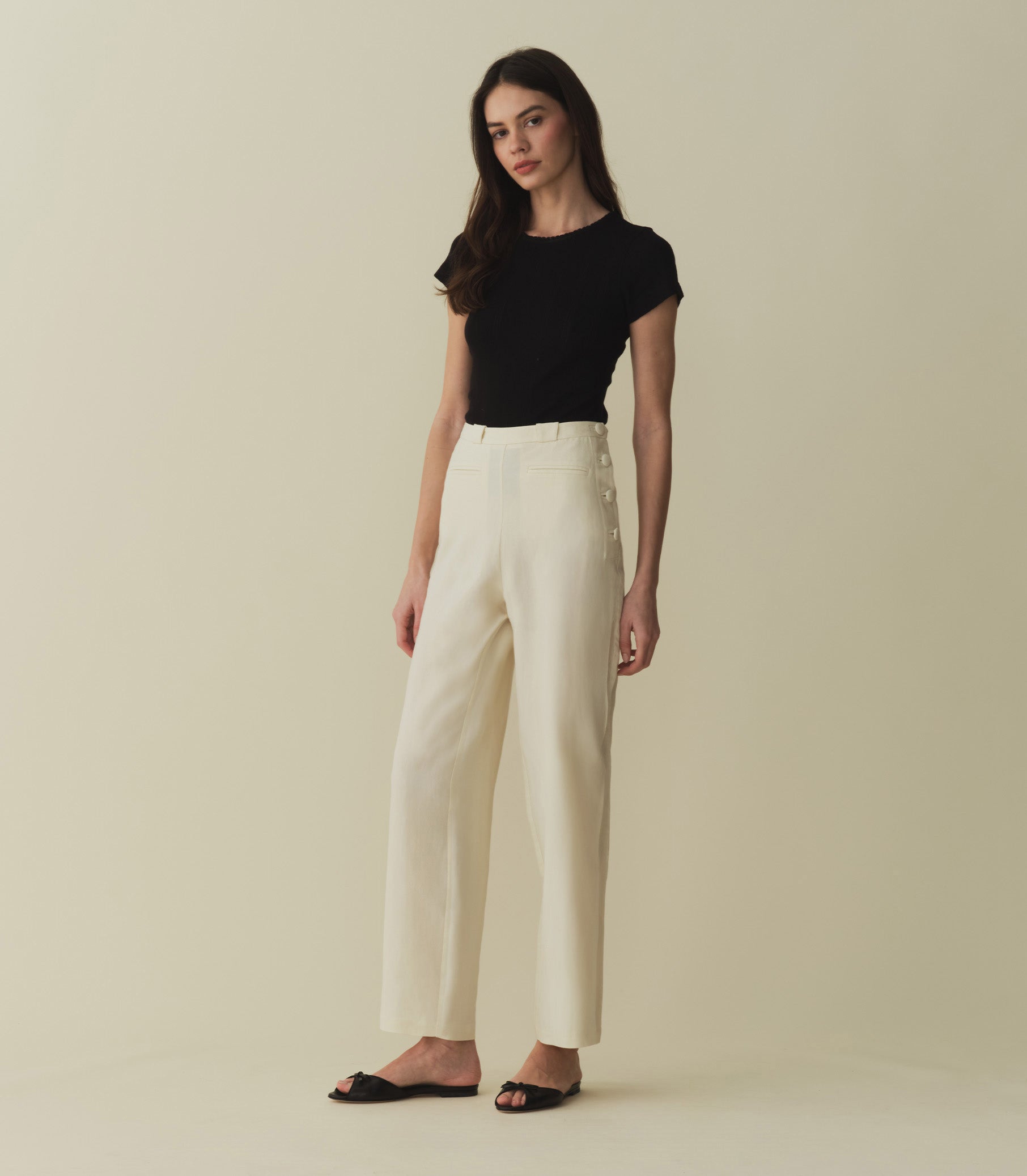 STRATFORD PANT -- MAGNOLIA | SPRING 24