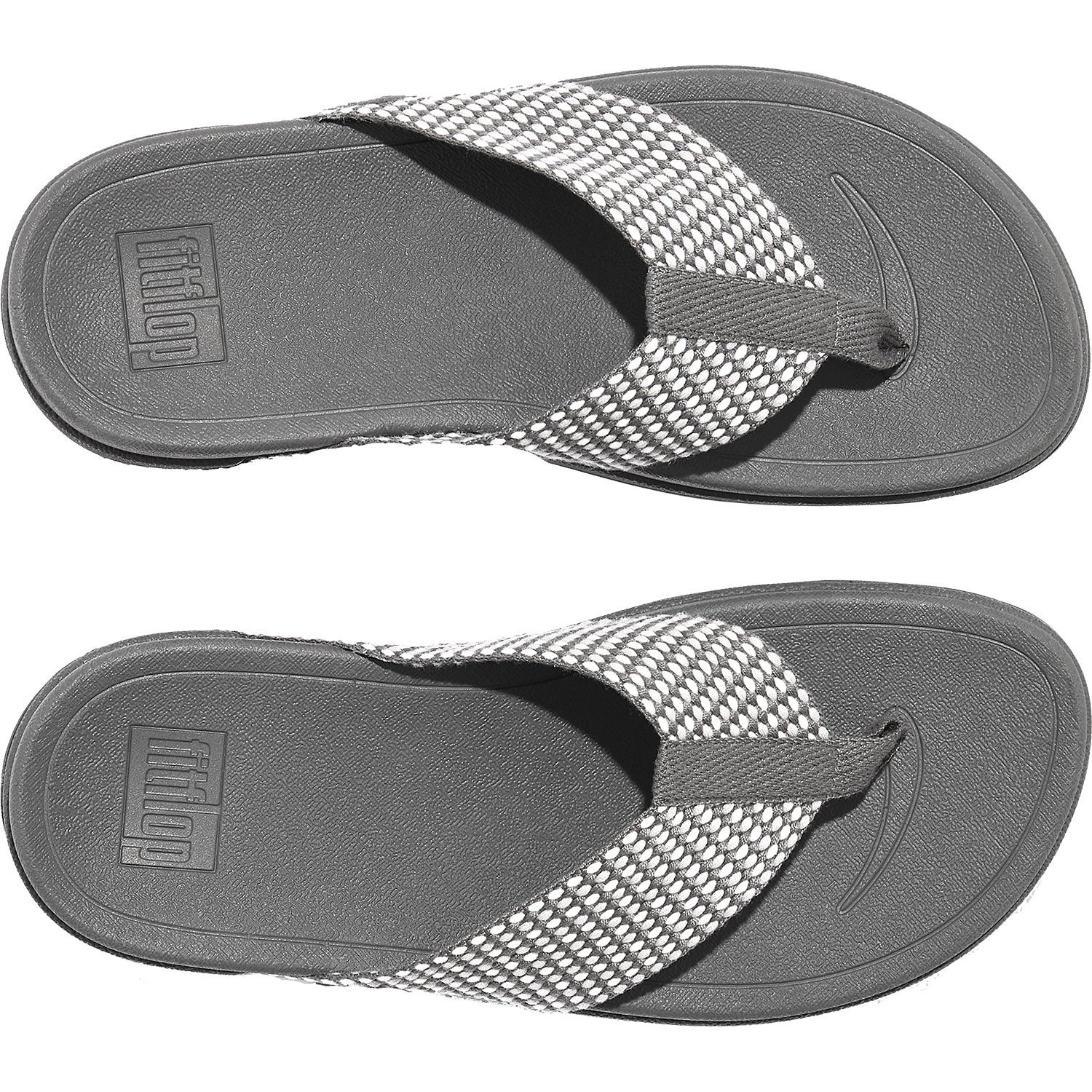 Women's FitFlop Surfa Pewter Mix Fabric