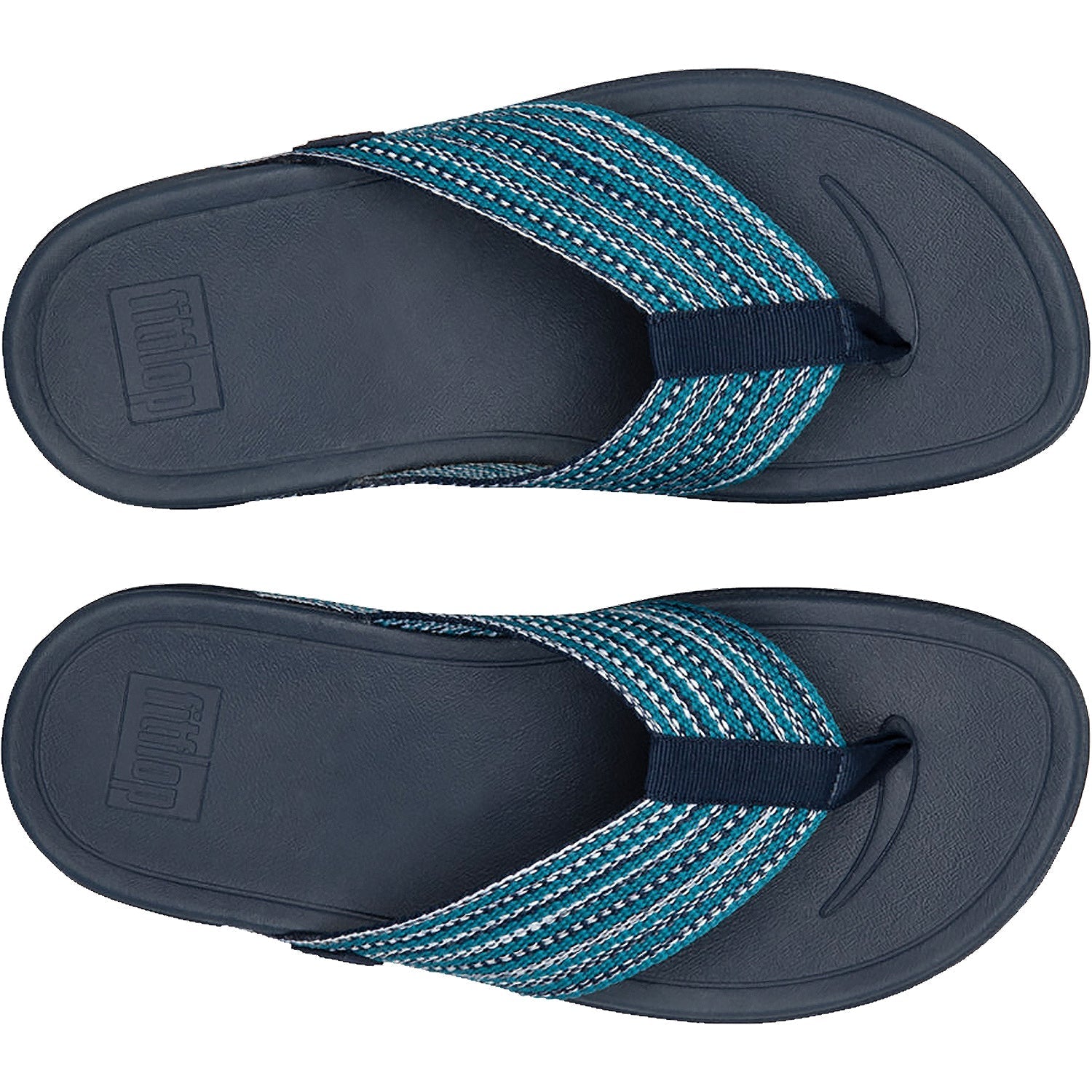 Women's FitFlop Surfa Sea Blue Fabric