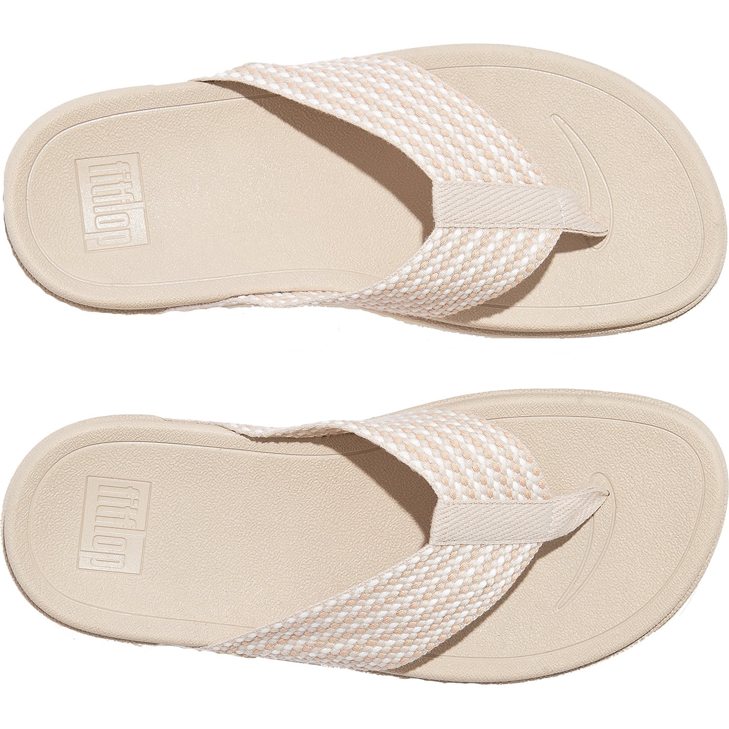 Women's FitFlop Surfa Stone Beige Mix Fabric