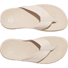 Women's FitFlop Surfa Stone Beige Mix Fabric