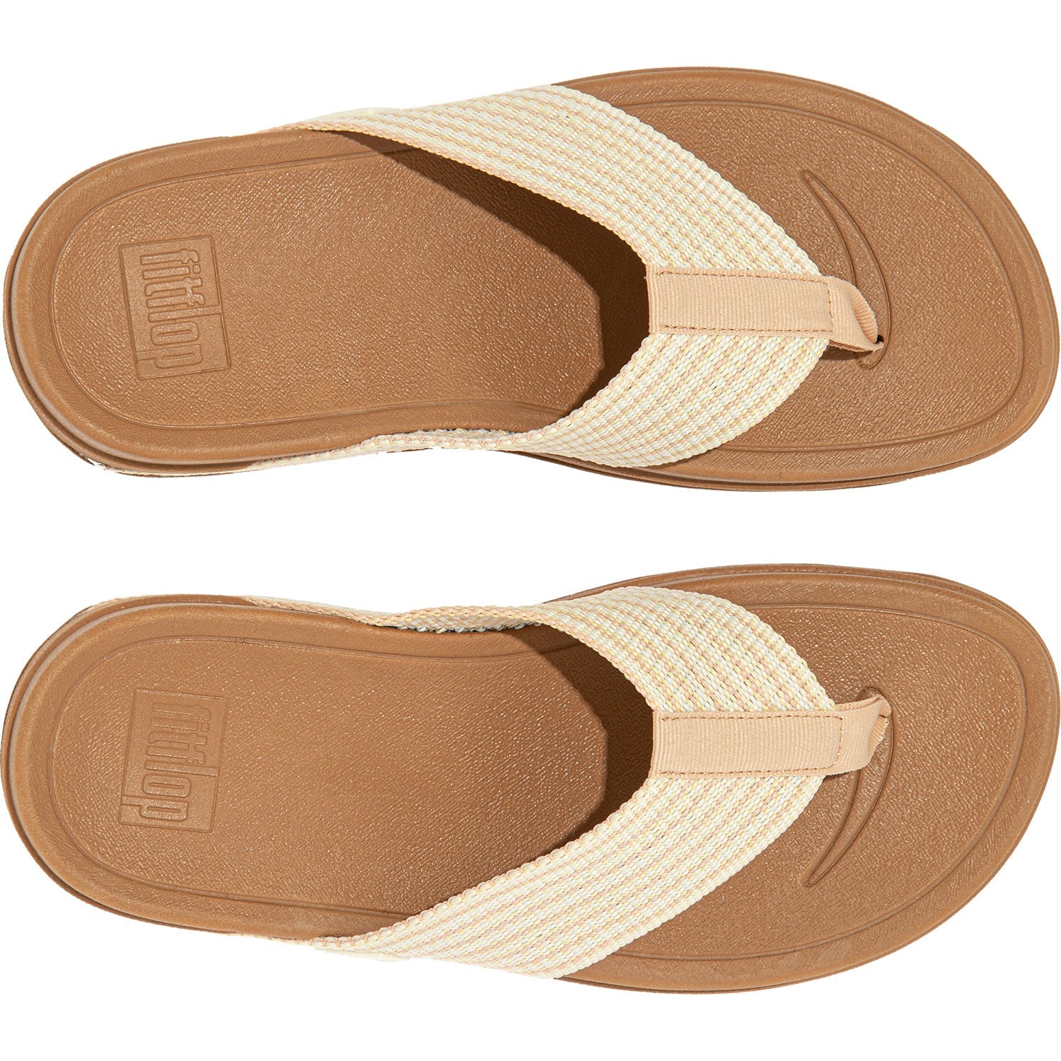 Women's FitFlop Surfa Cream Mix Fabric