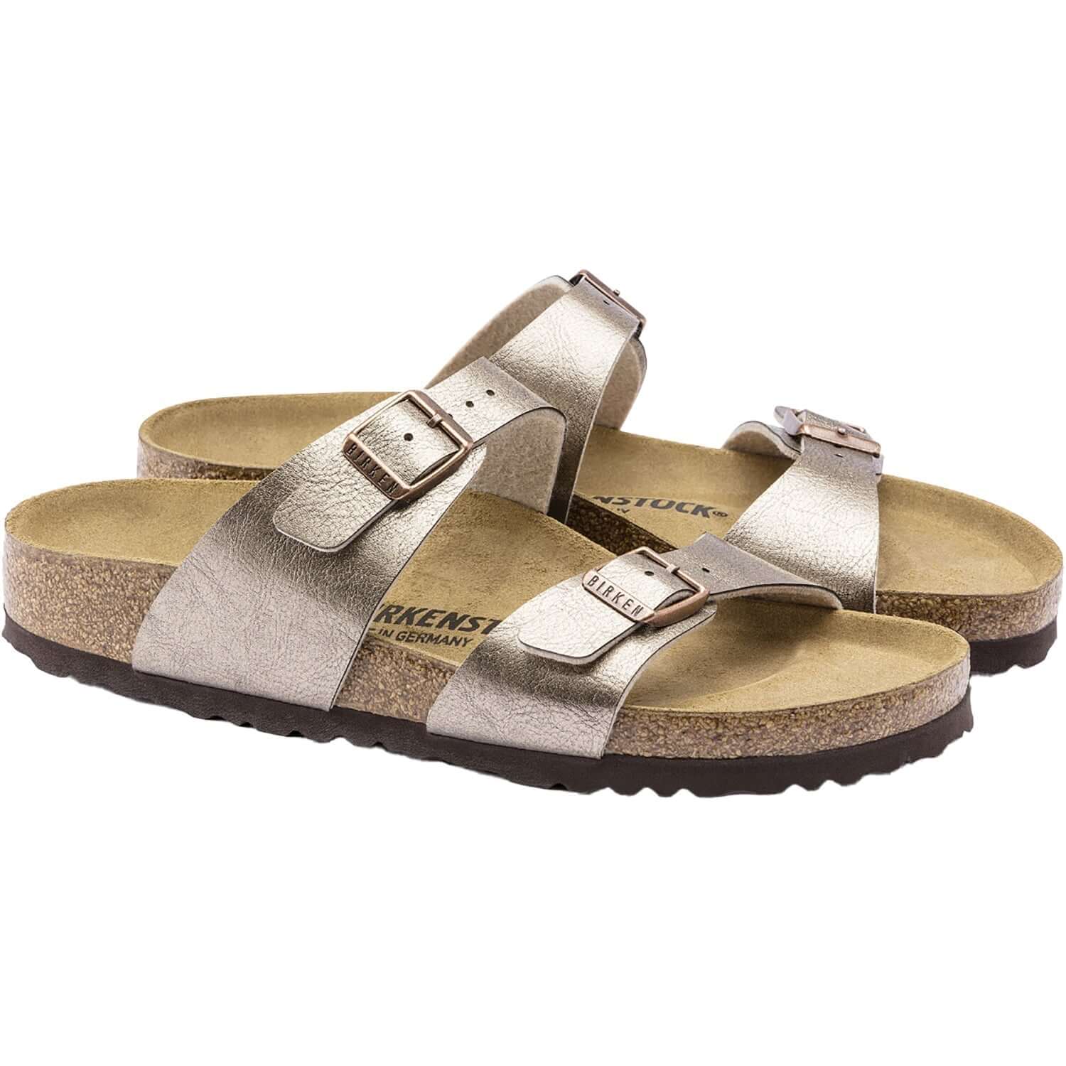 Women's Birkenstock Sydney Graceful Taupe Birko-Flor