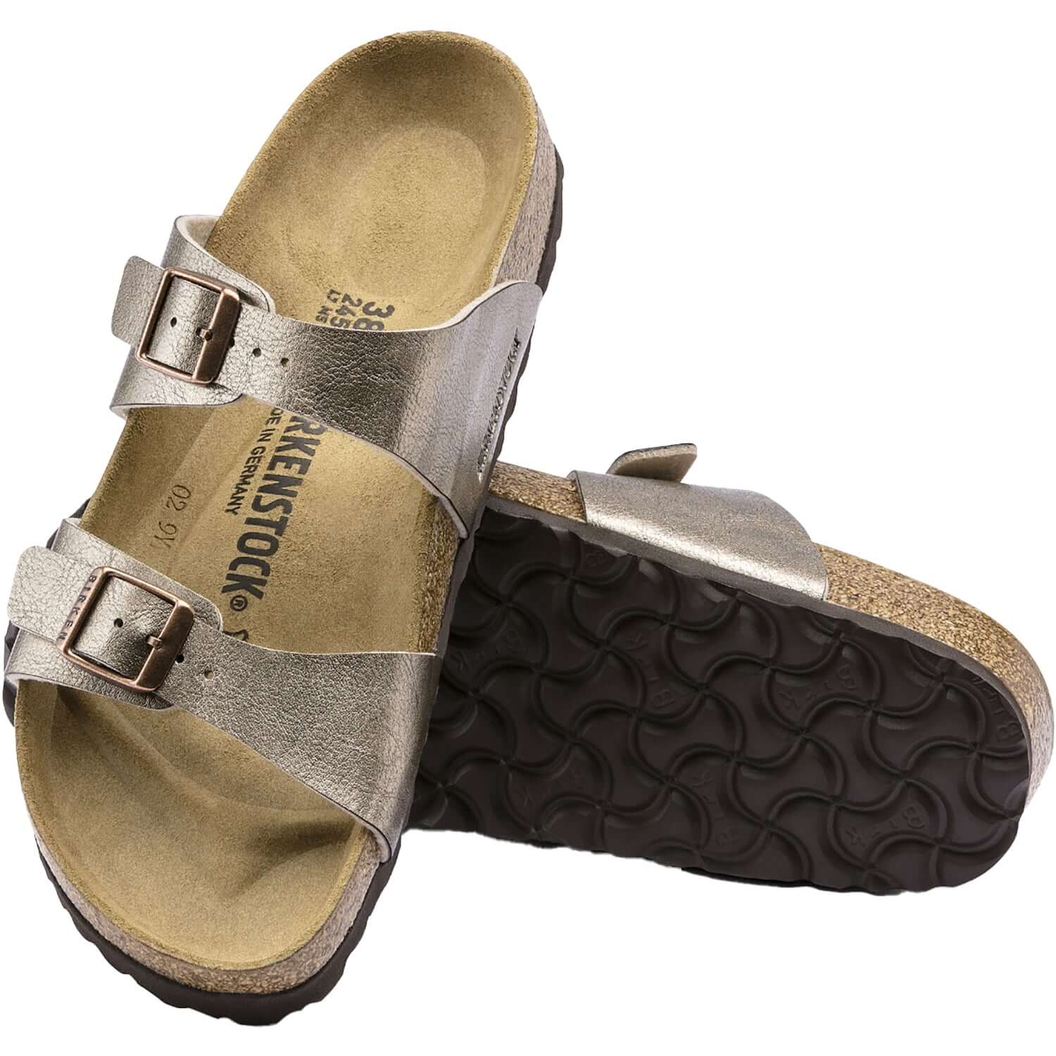 Women's Birkenstock Sydney Graceful Taupe Birko-Flor