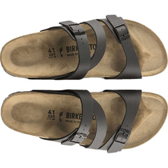 Women's Birkenstock Salina Black Birko Flor