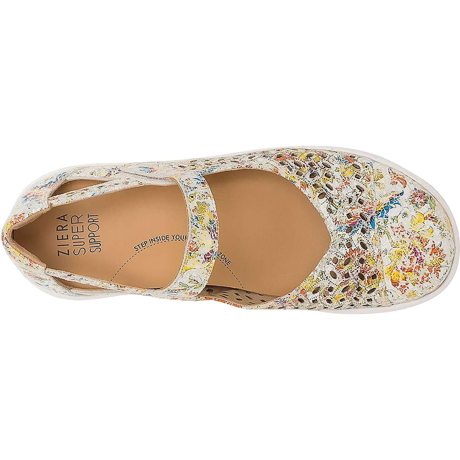 Women's Ziera Selmah Floral Mix Leather