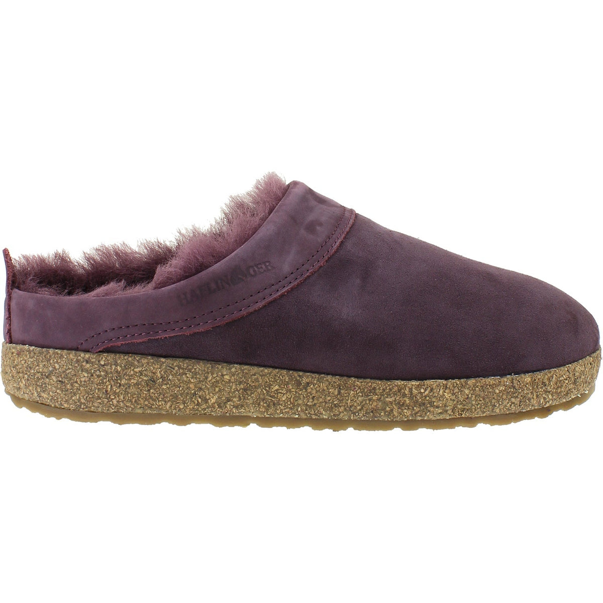 Women's Haflinger Snowbird Mauve Shearling