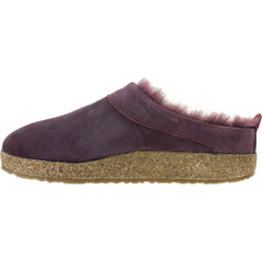 Women's Haflinger Snowbird Mauve Shearling