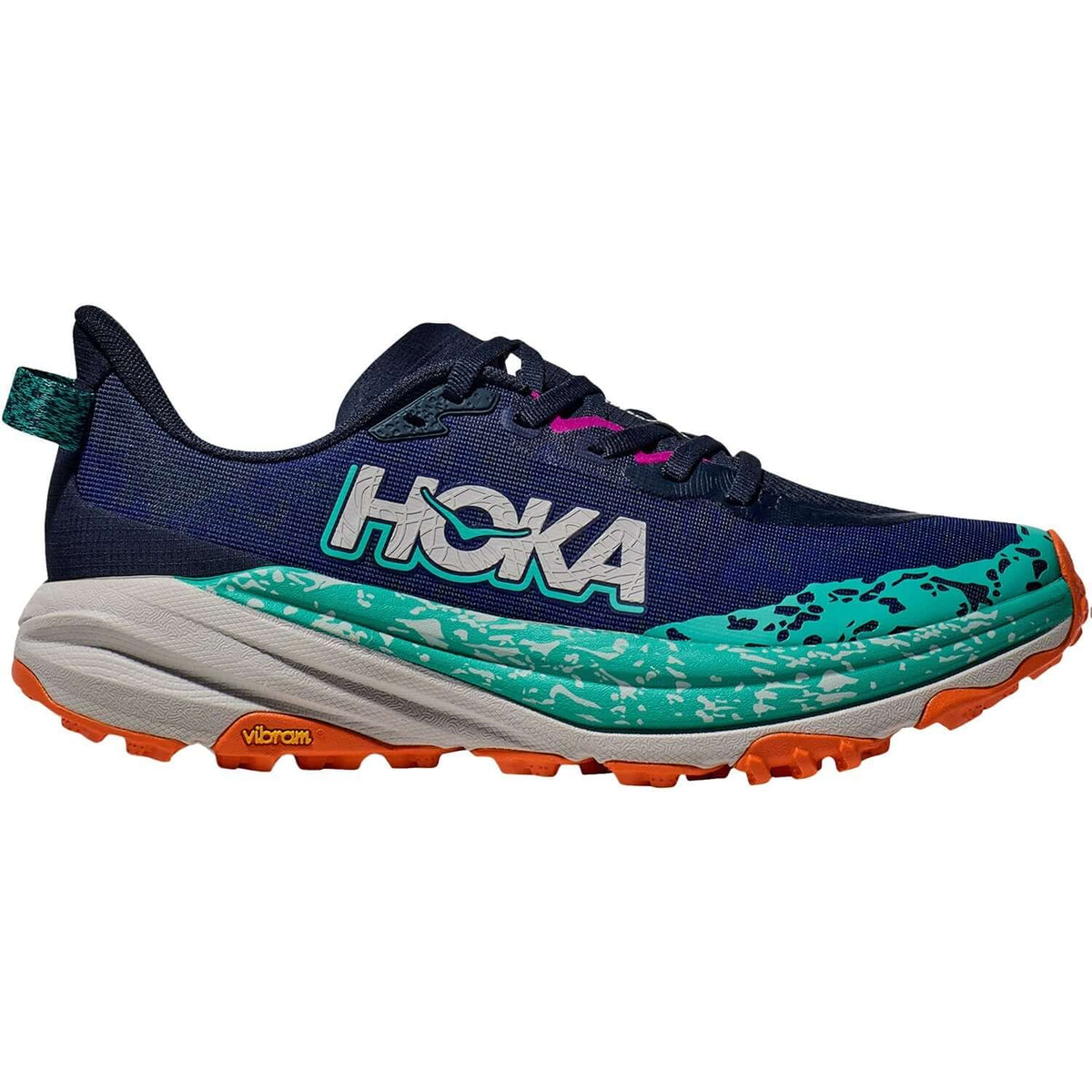 Women's Hoka Speedgoat 6 Varsity Navy/Meteor Synthetic