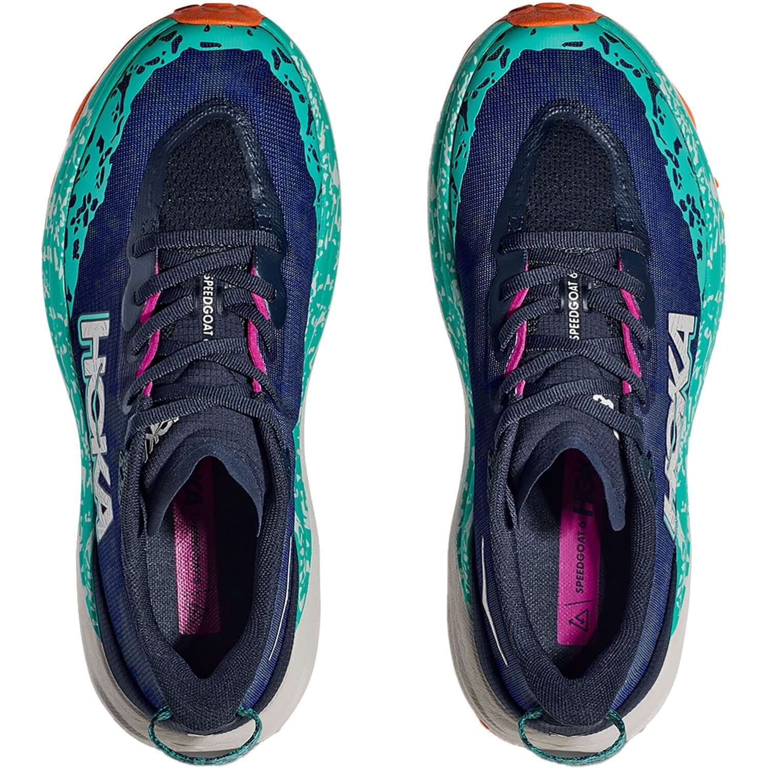 Women's Hoka Speedgoat 6 Varsity Navy/Meteor Synthetic