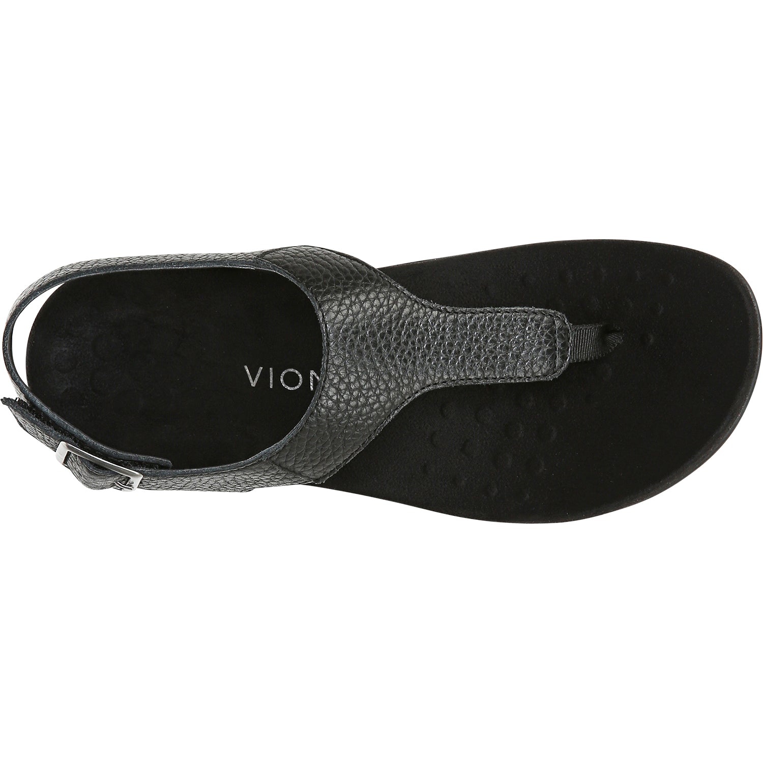 Women's Vionic Terra Black Tumbled Leather