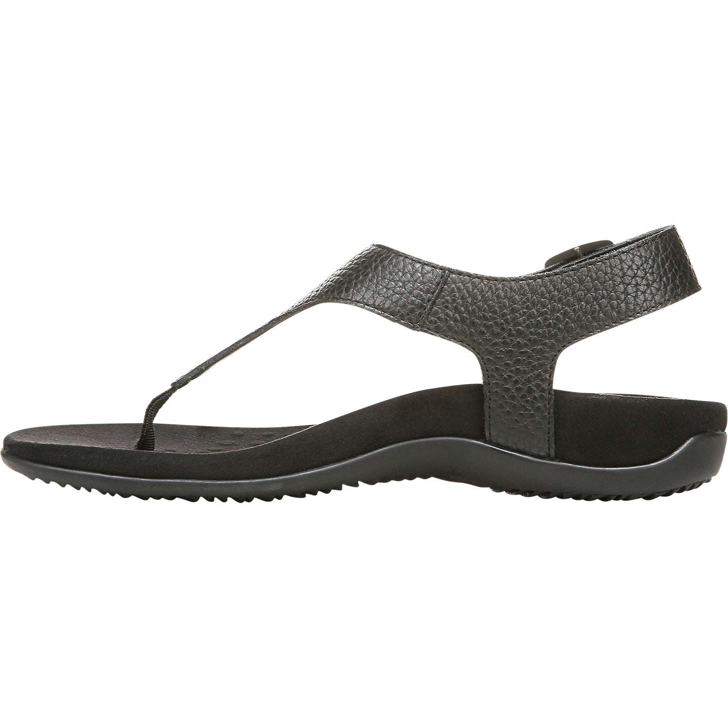 Women's Vionic Terra Black Tumbled Leather