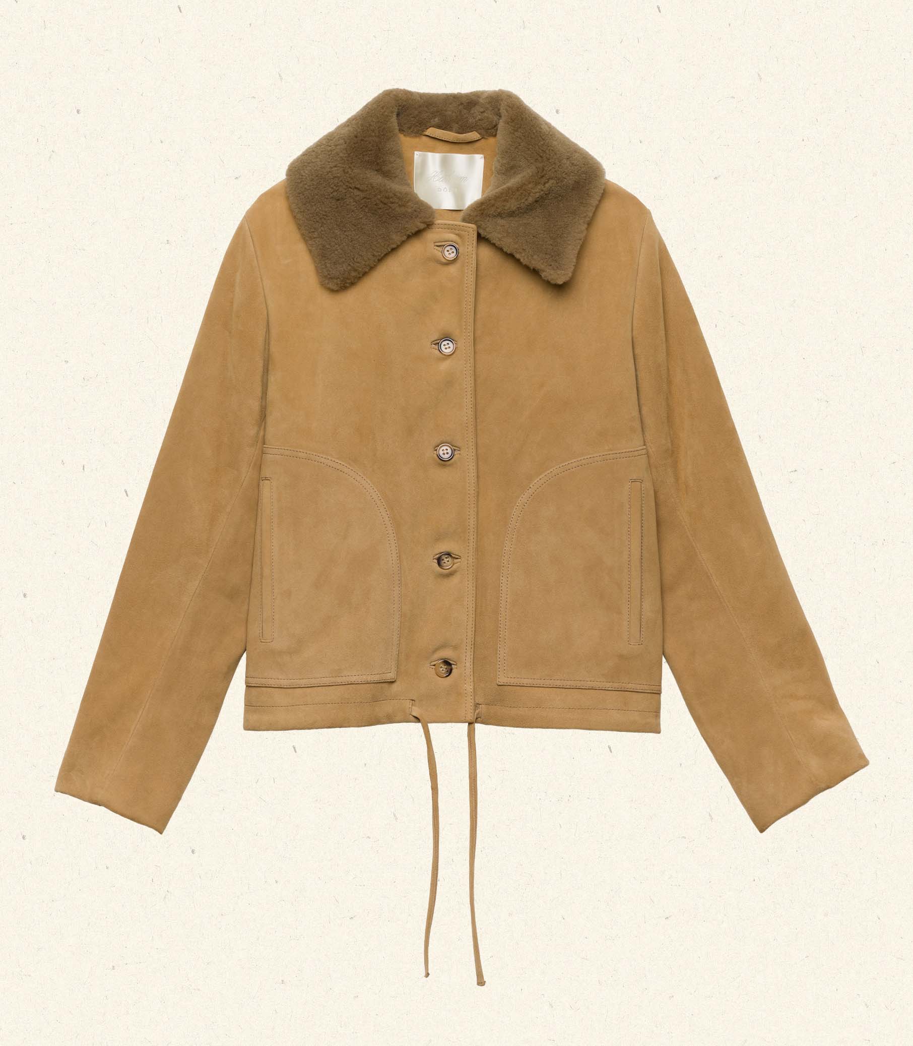 TURNER SUEDE JACKET -- STAG | FALL 24