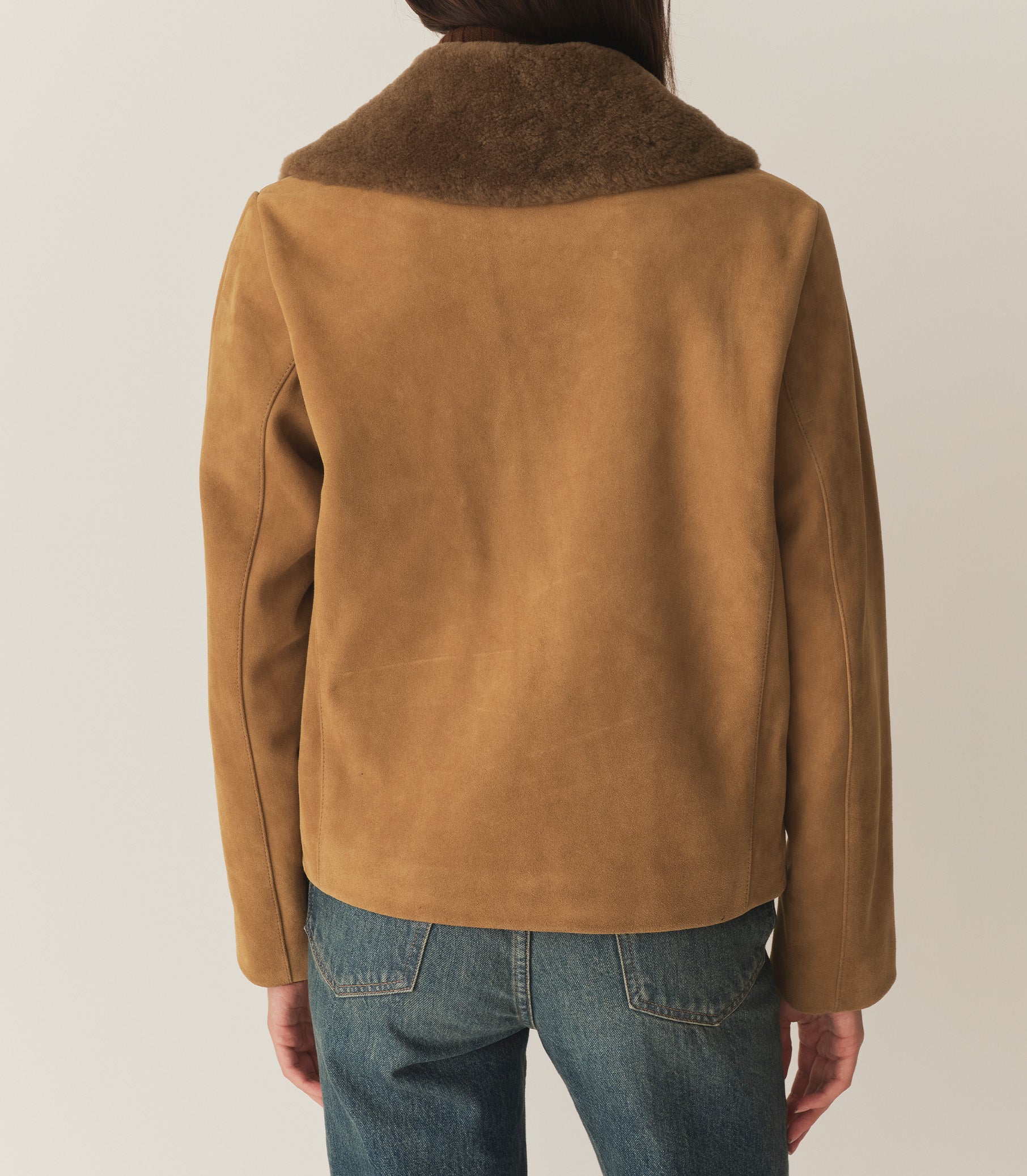 TURNER SUEDE JACKET -- STAG | FALL 24